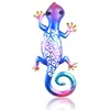 Décorations de jardin Métal Gecko Décoration Murale Lézards Extérieur Suspendu Lézard Statue Sculpture Oeuvre Balcon Grande Clôture Décoration De Jardin 20220503 D3