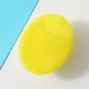 Silicone Cleaning Brush Facial Brushes Baby Bath Massage Pad Face Skin Cleaner Pore Deep Cleansing Brushes Shower Scrub Tool