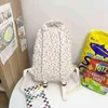 Школьные сумки цветочный винтажный рюкзак туристический ученик 2022 Новая мода для девочки -подростка милая нейлоновая колледж дамская сумка 220802