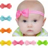 Kinder Baby Bowknot Stirnband Multioclor Nette Kinder Elastische Haarband für Geschenk Party Großhandelspreis