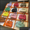 Bag delar Tillbehör Väskor Lage LL Luxurys KeyChain Key Ring Chain Case Handväskor Hook Designer Keys Holder Packet Bags Hanger AirPods Cas