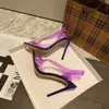 Gianvito Rossi 2022 Metropolis Sandals Untra-Modern 및 우아한 115mm Stiletto Heel in 7 Colors in 7 Colors in Fashion