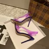 Gianvito Rossi 2022 Metropolis Sandals Ultra-Shodernern и Elegant 115-мм пятко