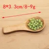 Simulation Food Wooden Spoon Party Favor Creative Children's Toy Keychains DIY Fridge Magnet Decorative Crafts Ornaments