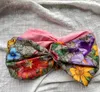 Designer Silk Elastic Headbands For Women 2022 New Arrival Luxury Girls Floral Flowers Butterfly Hair bands Scarf Hair Accessories8314455