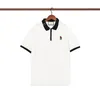 Дизайнерские мужские футболки поло 2022 с коротким рукавом теннисные футболки вышитые рубашки поло летние мужские повседневные деловые ПОЛО хлопковые лацканы