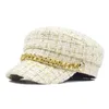 Berretti Cappello berretto Donna Designer di lusso Visiera in lana Ottagonale Autunno e inverno Moda retrò Stile britannico BL0064 Berretti