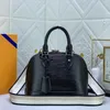 Top Quality Retro Totes Designer Handbags Cowhide Black Emboss Lady Luxury Purses Women Shoulder Crossbody Bags Large Shopping Bag