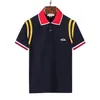 Mode Heren Dubbele T-shirts Heren Polo's Casual T-shirt Tops Tees Medusa Katoen Slangpatroon Polo-shirt Kraag