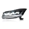 مصباح رأس التصميم للسيارات لـ Honda Accord LED Assembly Assectize Association 2008-2013 Signal Drl Turn Signal Dual Beam Lens مصابيح تلقائية