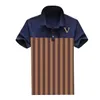남성 스타일리스트 폴로 셔츠 럭셔리 이탈리아 남자 옷 쇼트 슬리브 패션 캐주얼 남성 여름 티셔츠