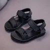 Summer Boys Sandals Cash Children Cash Children Schema in gomma Braca Tra traspirante Sandalo Sandalo sulla spiaggia per toeboy 220708