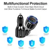 PD USB C Fast Car Charger 2 Ports Car Charger Adapter Dual Type C PD för iPhone 13 12 11 Pro Max Samsung Galaxy Note 20 Android