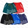 3A Designer homens RH limitado rhude shorts verão nadar curto na altura do joelho hip hop high street treinamento esportivo calças de praia mens cintura elástica curto 001