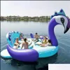 Other Festive Party Supplies Home Garden 5M Swim Pool Nt Inflatable Part Big Size Boat Float For 6-8Person Please Contact Us A Quote 530X4