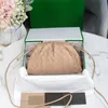 7a высококачественная дизайнерская сумка, сумка, мини-клатч, сумка через плечо, роскошная тканая сумка из натуральной кожи, женские модные сумки, зеленая сумка-кошелек, 22 см
