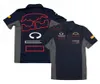 F1-poloshirts Formule 1-teamwerkkleding, sneldrogend materiaal, ventilatormodellen kunnen worden aangepast om de maat te vergroten