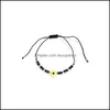 Bracelets de charme 12pcack Summer Color Color Evil Eye Bracelet Verre Crystal Seed Bead Amitié bijoux charmants femmes hommes Dayupsh6857943