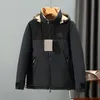 Herrarna ner parkas mens vinter jacka puffer designer jackor kvinnor täcker bomull parka överrock avslappnad mode bröstficka design tjock varm huva 9xpf