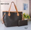 2-piece set Handbag Women Luxurys Designers Bags 3 color Casual travel large capacity tote bag PU material fashion shoulder bag's wallet