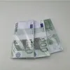 Партийные поставки фальшивые деньги банкнот 10 50 50 100 200 500 евро реалистичные игрушечные бары копия валюта фильма Money Fauxbillets 100pc9066214