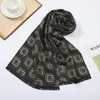 Scarves Brand Designer Scarf Men Fashion Classic Winter Warm Cashmere Luxury Vintage Scarfs Wrap Shawl Bufanda De Los Hombres2913905