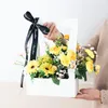 Gift Wrap PCS Show Window Flower Handbag Storage Bag Tote With Handle Party Carrier Wedding Packing BagsGift
