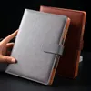 Anteckningar A6 Retro Notebook Cover Leather School Supplies Multi-Color Planner Office 365 Dagbok Sketchbook Agenda 2022 Spole