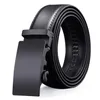 Para Hombres Cinturones Masculinos Automáticos Cummerbunds Cinturón de Cuero DROP Black Genuine Luxury Brand 220317