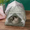 Husdjur tält säng för katt hus mysiga produkter husdjur tillbehör bo comfy lugnande sängar små hundar chihuahua hängmatta 220323