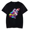 T-shirt maschile game ninjala stampe di moda donne/uomini magliette a maniche corte estate