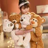 PC CM Söt nallebjörn Monkey Plush Toys Stuffed Soft Classic Animal Dolls for Children Girls Birthday Present Valentine's Day J220704