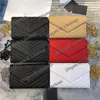 KUTU İLE Kadın WOC Çanta Omuz Çantaları Lüks Tasarımcı Çanta Çanta Bileklik Hakiki Deri Havyar Doku Zincir Flap Cüzdan Crossbody Çanta Debriyaj Kart Sahibinin