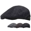 新しい冬コットンベレー帽クラシック新聞男の子帽子男性男性と女性ランダム八角形の帽子屋外画家帽子J220722