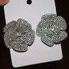 Stud Aankomst Shiny Rhinestone Flowers oorbellen vrouwen mode sieraden maxi dame's avondjurk statement oorbel accessoriesstud kirs22