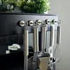 Hooks & Rails 4 Pcs Strong Magnetic Heavy Duty Wall Hanger Key Holder Coat Cup Hanging Home Kitchen Storage Organization