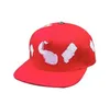 عبر زهرة Snapbacks مصمم قبعات قلوب البيسبول رجل Snapback أزرق أسود أحمر المرأة القبعات عالية الجودة ch قبعة 2022 كروم