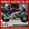 Włókno szklane Wróżki Honda NSF100 NSF-100 NSF 100 06 07 08 09 10 NSF 116NO.41 NS-F100 2006 2007 2008 2009 2010 Wino Czerwone szkło Wtrążka Wtrysk