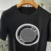 2022 Topy mody Casual Man Women Circle TEE z literami Drukuj krótkie rękawy Letni projektant Top Sell Luksusowe mężczyzn T Shirt Rozmiar 1922239