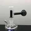 Pipe à fumer en verre Bangs à eau Couleur filtre de football accessoires de tuyau de chaudière en verre 10mm