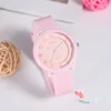 손목 시계 2022 방수 패션 단순한 귀여운 캐주얼 시계 여성 어린이 어린이 라운드 다이얼 실리콘 밴드 reloj montre
