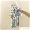 Christmas Decorations Festive Party Supplies Home Garden Rain Curtain Wedding Ceremony Marry Fringed Curtains Birthday Background Wall Dec