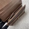 Chic Bamboo Money Clips Wallet Letter Interlaced Pattern Purse Women Leather Business Credit Card Holders With Box