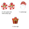 زينة عيد الميلاد توقعات علامات حصص الديكور سانتا كلوز الفناء في الهواء الطلق عطلة ديكور عيد الميلاد السنة الحلي