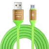 Cell Phone Cables TPE Elastic Micro USB Type C Fast Charger USB Data Charging Cable for Samsung Realme Xiaomi Letv HTC Lg Android