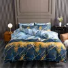 America Style Print Twin Bedding Set King Size Soft Skin Friendly Dålig duvet Cover Queen Comporter Covers and Pudow Pascases