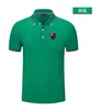 Clube de Regatas do Flamengo Men's and Women's Polo Shirt Silk Brocade Kort ärm Sports Lapel T-shirt-logotyp kan anpassas