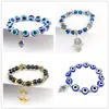 Fashion Turkish Lucky Evil Eye Bead Bracelets Blue Men Women Handmade Jewelry Charm Bracelet Female