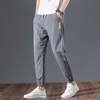 Men's Pants Varsanol Spring Mens Breathable Joggers Trousers Fashion Streetwear Full Length Pencil Nylon Oversized 28-38Men's Drak22