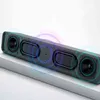 Pc Tv Soundbar Bluetooth Hoparlör Usb Masaüstü Bluetooth Kablosuz Taşınabilir Hd Yüksek Güçlü Subwoofer Ev Surround Siyah Ses Çubuğu J220523